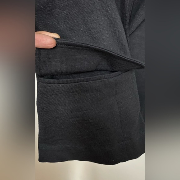 J. Crew XS Black Blazer Style Cotton Jacket Cardigan - Picture 2 of 10